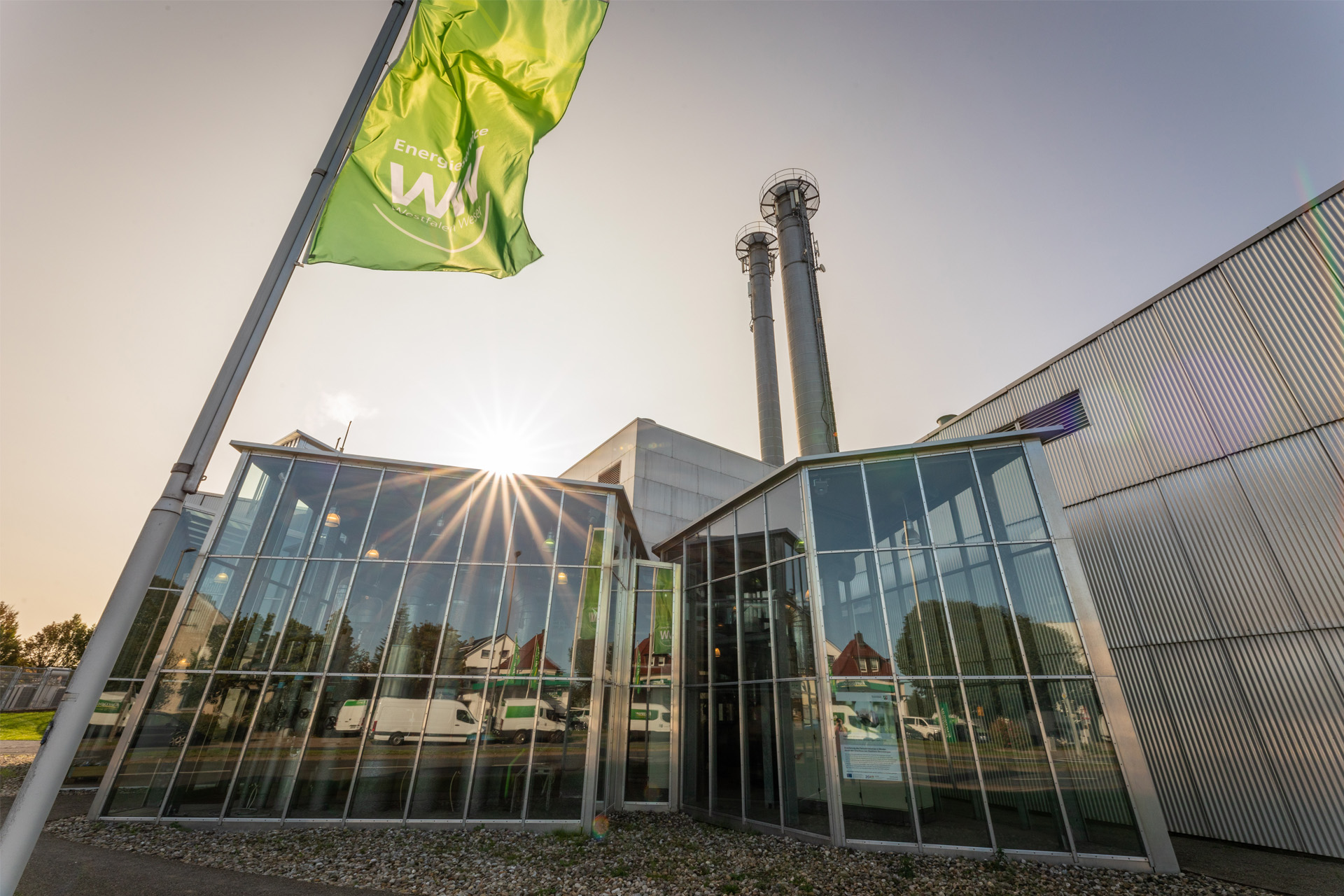 Firmengebäude Energieservice Westfalen Weser