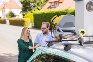 Die digitale Straßenerfassung ist für das Straßenverkehrsamt bestens geeignet. Die digitale Straßenerfassung ist für das Straßenverkehrsamt bestens geeignet.